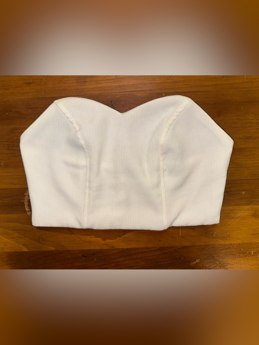 Showpo White Strapless Sweetheart Bustier